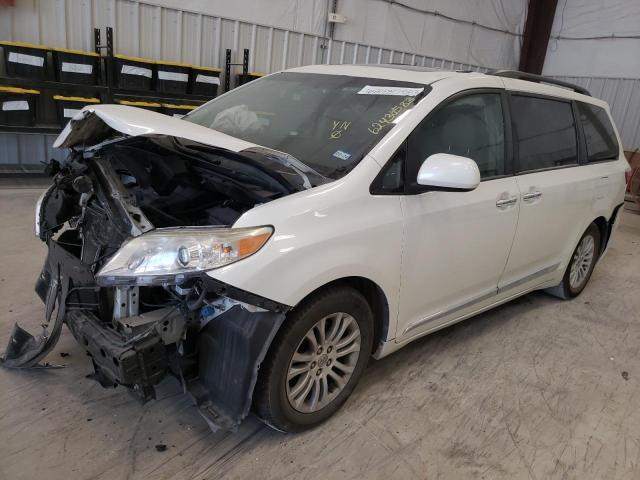 TOYOTA SIENNA XLE 2015 with VIN 5TDYK3DC8FS595463 - Photo from auction