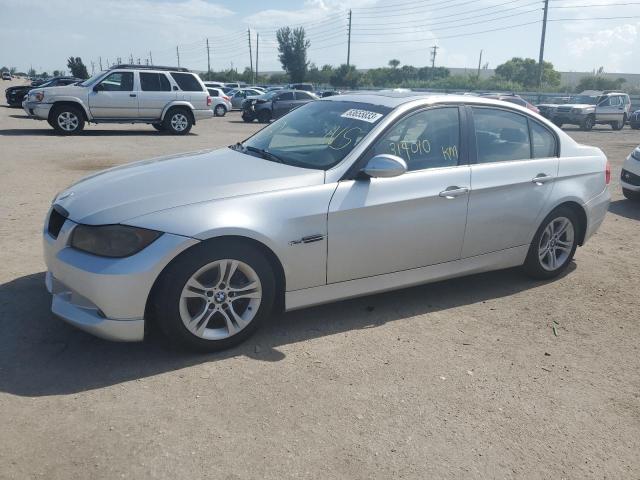 BMW 328 I 2008 مع رقم تعريف المركبة WBAVA37528NL43989 - صورة من المزاد
