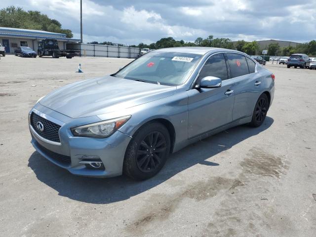 INFINITI Q50 PREMIU 2016 with VIN JN1EV7AP3GM305820 - Photo from auction