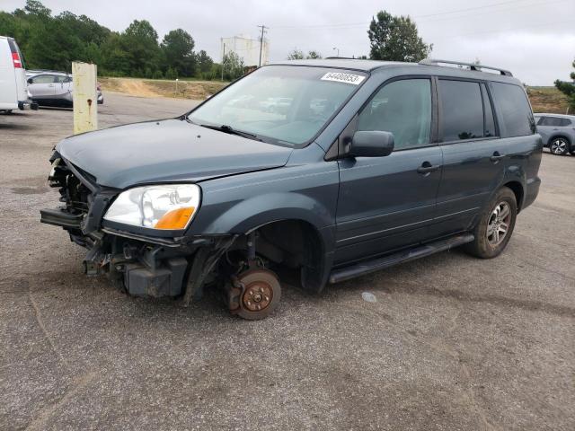 HONDA PILOT EXL 2005 with VIN 5FNYF18635B019408 - Photo from auction