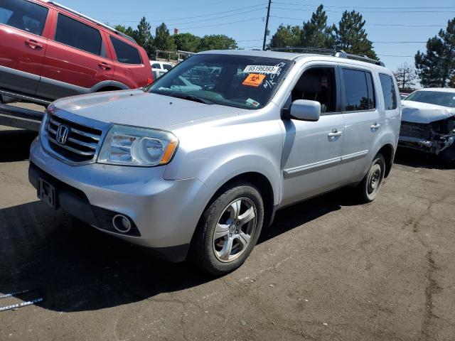 HONDA PILOT EXL 2013 with VIN 5FNYF4H53DB060404 - Photo from auction
