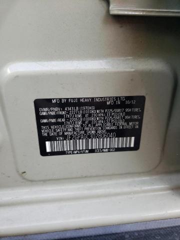 Photo 14 from auction – 2013 SUBARU XV CROSSTR with VIN JF2GPAGC3D2806040