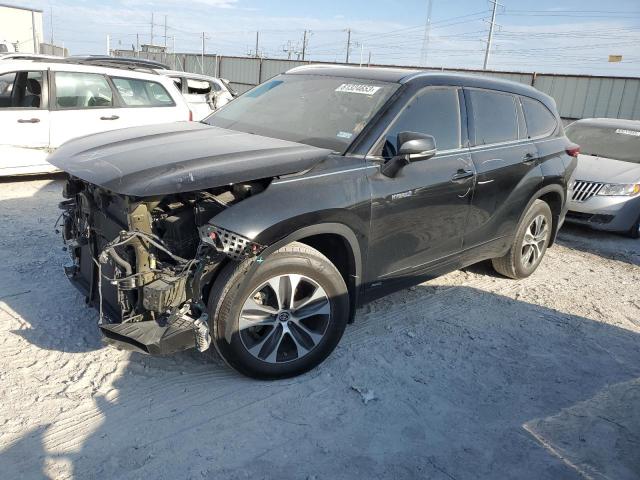 TOYOTA HIGHLANDER 2021 with VIN 5TDGBRCH2MS515423 - Photo from auction
