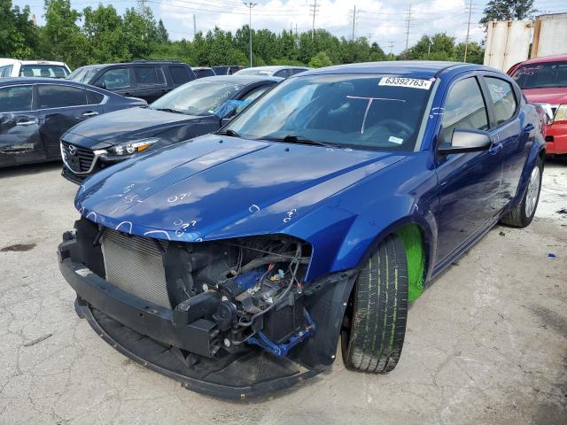 DODGE AVENGER SE 2014 with VIN 1C3CDZAB5EN181424 - Photo from auction