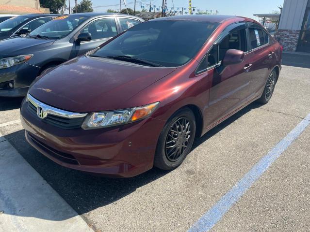 Photo 2 from auction – 2012 HONDA CIVIC LX with VIN 19XFB2F55CE334121