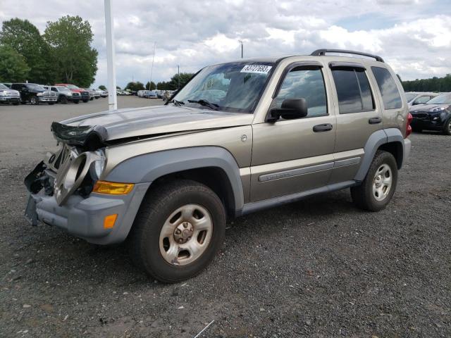 JEEP LIBERTY SP 2006 with VIN 1J4GL48K06W110078 - Photo from auction