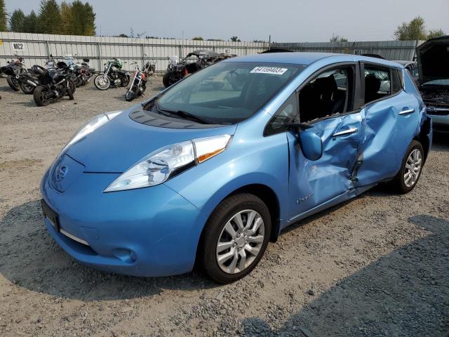 NISSAN LEAF S 2014 with VIN 1N4AZ0CPXEC330100 - Photo from auction