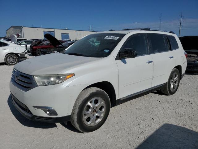 TOYOTA HIGHLANDER 2012 with VIN 5TDYK3EH4CS074505 - Photo from auction