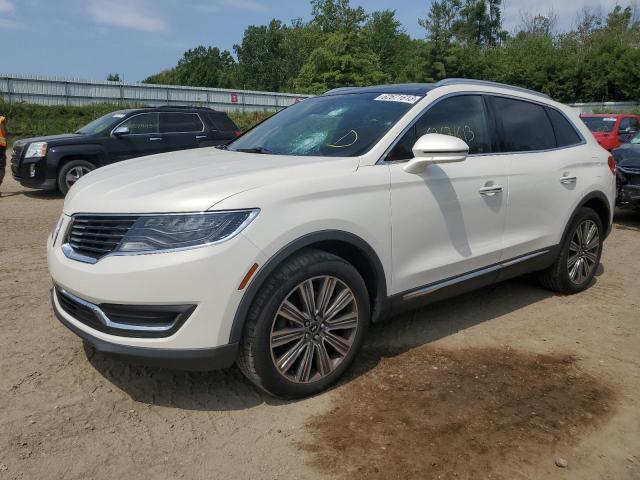 LINCOLN MKX BLACK 2016 with VIN 2LMPJ9JR8GBL55679 - Photo from auction