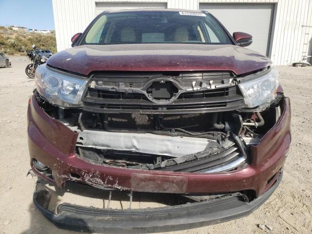 Photo 5 from auction – 2014 TOYOTA HIGHLANDER with VIN 5TDDCRFH8ES005770