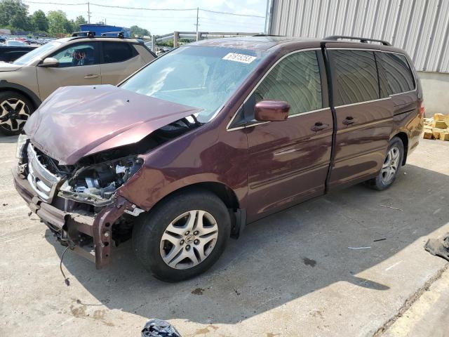HONDA ODYSSEY EX 2007 with VIN 5FNRL38687B432775 - Photo from auction