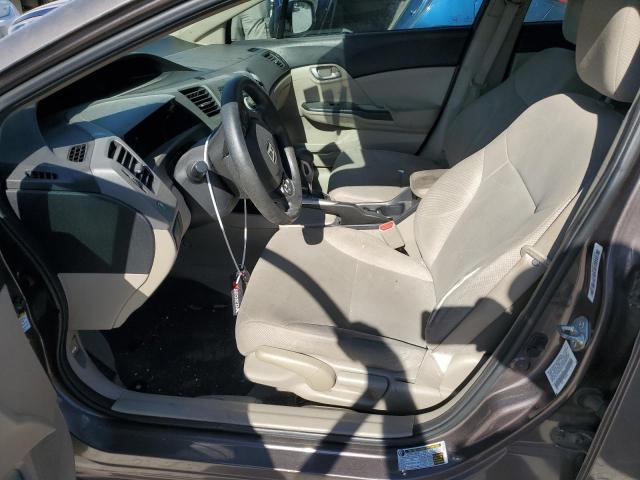 Photo 7 from auction – 2012 HONDA CIVIC LX with VIN 2HGFB2F55CH512485