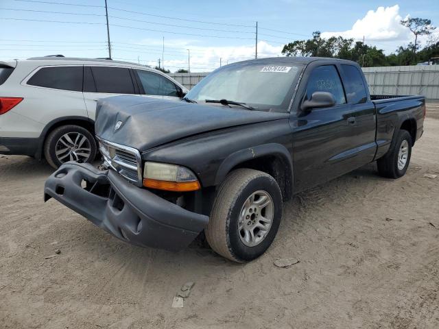 DODGE DAKOTA SXT 2004 with VIN 1D7GL12K14S621287 - Photo from auction