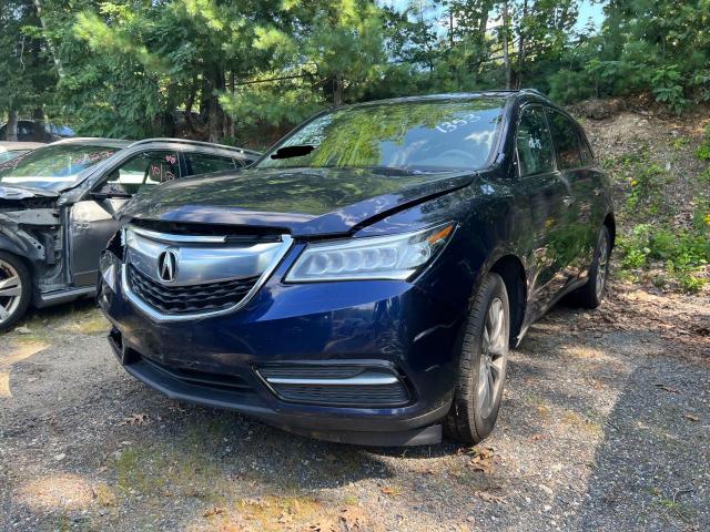 Photo 2 from auction – 2016 ACURA MDX TECHNO with VIN 5FRYD4H45GB033026