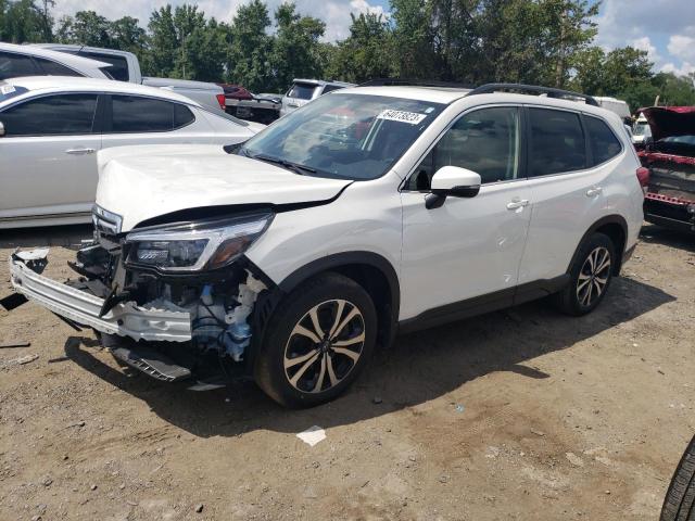 SUBARU FORESTER L 2021 with VIN JF2SKAUC7MH568347 - Photo from auction