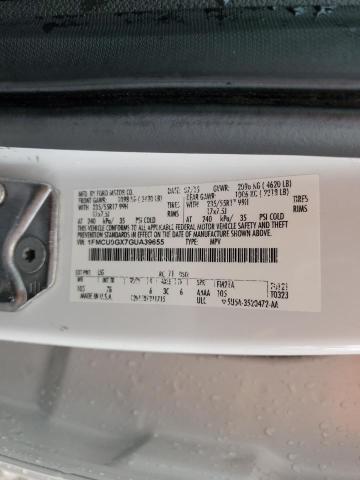 Photo 14 from auction – 2016 FORD ESCAPE SE with VIN 1FMCU0GX7GUA39655