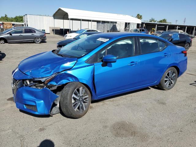 NISSAN VERSA SV 2021 with VIN 3N1CN8EVXML873218 - Photo from auction