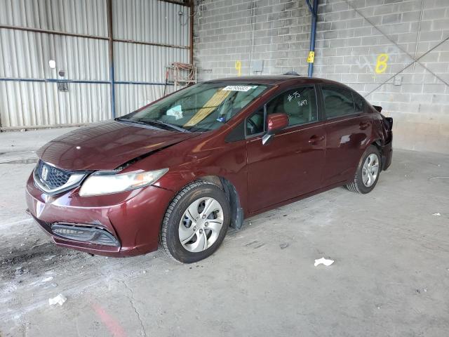 Снимка 1 от търг – 2015 HONDA CIVIC LX с VIN 19XFB2F55FE001647