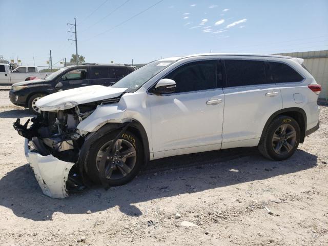 TOYOTA HIGHLANDER 2017 with VIN 5TDYZRFH0HS206955 - Photo from auction