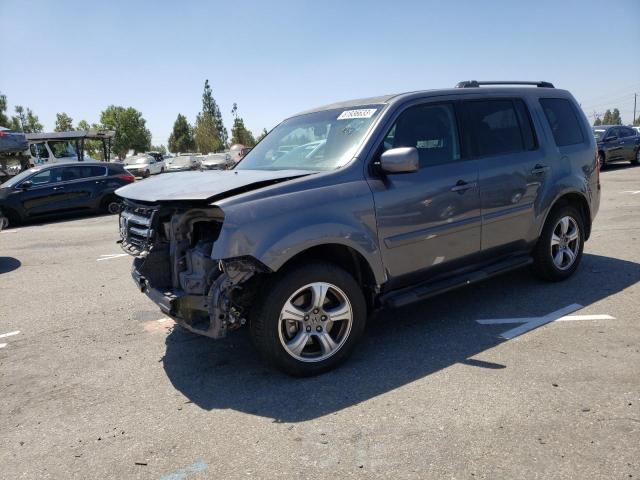 HONDA PILOT EXLN 2014 with VIN 5FNYF3H79EB018641 - Photo from auction