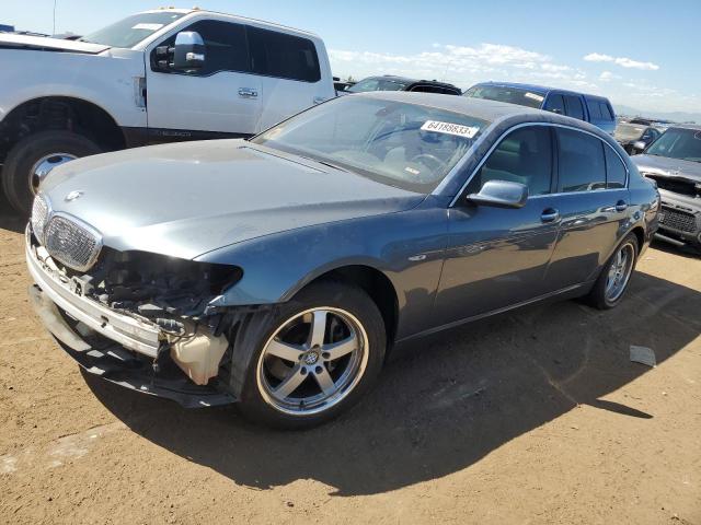 BMW 750 LI 2006 with VIN WBAHN83596DT34231 - Photo from auction