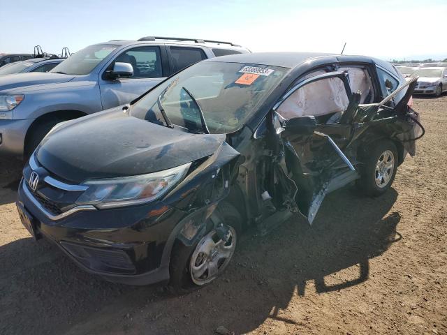 HONDA CR-V LX 2015 with VIN 5J6RM4H32FL074717 - Photo from auction
