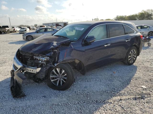 ACURA MDX TECHNO 2016 مع رقم تعريف المركبة 5FRYD4H41GB015574 - صورة من المزاد