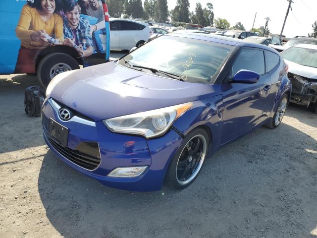 HYUNDAI VELOSTER 2012 with VIN KMHTC6AD9CU041938 - Photo from auction