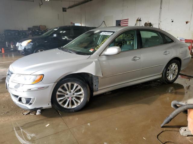 HYUNDAI AZERA GLS 2011 with VIN KMHFC4DD0BA552189 - Photo from auction