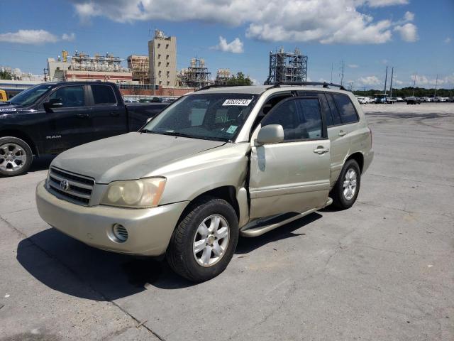 TOYOTA HIGHLANDER 2003 with VIN JTEGF21A430091824 - Photo from auction