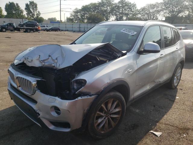 BMW X3 XDRIVE2 2017 with VIN 5UXWX9C52H0T12817 - Photo from auction