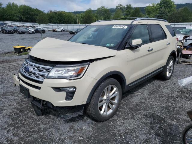 FORD EXPLORER L 2018 with VIN 1FM5K8F81JGC29125 - Photo from auction