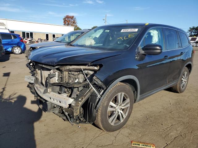 Photo 1 from auction – 2017 HONDA PILOT EXL with VIN 5FNYF6H59HB010544