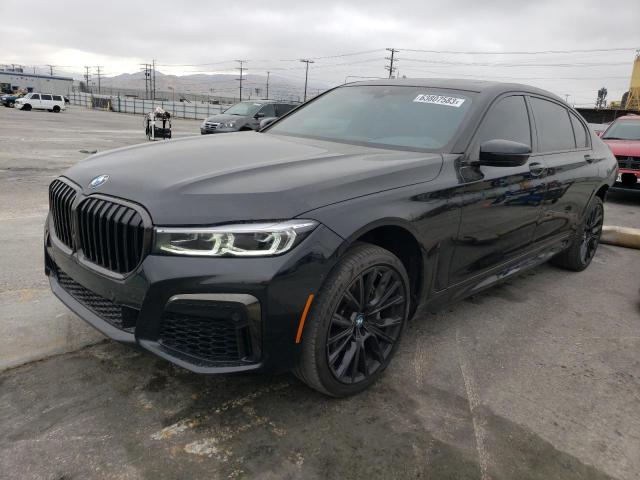 BMW 740 I 2022 with VIN WBA7T2C05NCK17740 - Photo from auction