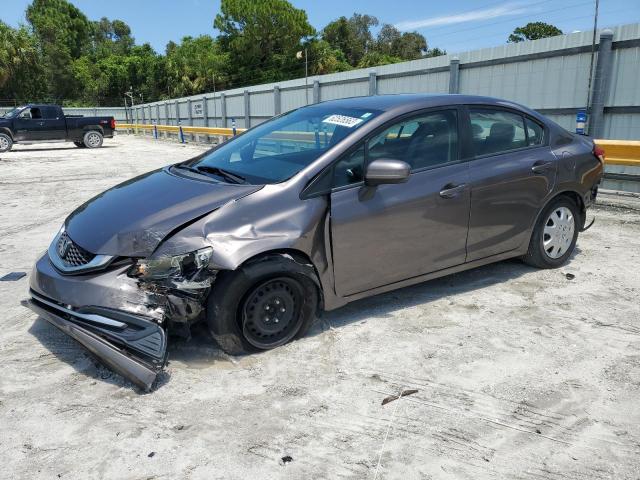 HONDA CIVIC LX 2014 with VIN 19XFB2F59EE051286 - Photo from auction