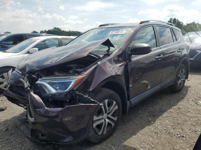 TOYOTA RAV4 LE 2018 with VIN 2T3BFREV6JW792796 - Photo from auction