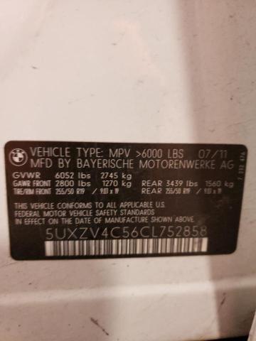 Photo 14 from auction – 2012 BMW X5 XDRIVE3 with VIN 5UXZV4C56CL752858
