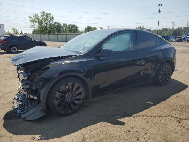 TESLA MODEL Y 2020 with VIN 5YJYGDEF3LF049993 - Photo from auction