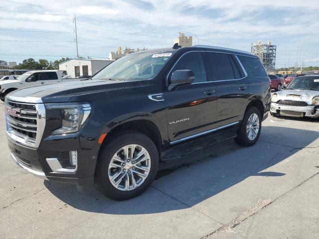 GMC YUKON SLT 2022 with VIN 1GKS1BKD2NR349296 - Photo from auction