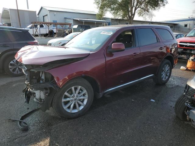 DODGE DURANGO SX 2020 with VIN 1C4RDHAG6LC324935 - Photo from auction