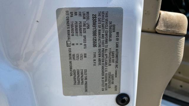Photo 10 from auction – 2008 SUZUKI XL7 LIMITE with VIN 2S3DA917886125606