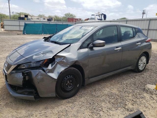 NISSAN LEAF S 2021 with VIN 1N4AZ1BVXMC554150 - Photo from auction