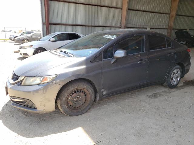 Photo 1 from auction – 2013 HONDA CIVIC LX with VIN 2HGFB2F58DH552979