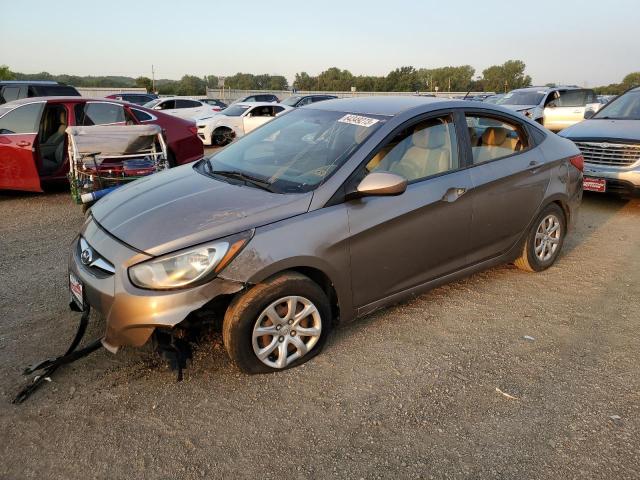 HYUNDAI ACCENT GLS 2013 with VIN KMHCT4AE5DU497658 - Photo from auction