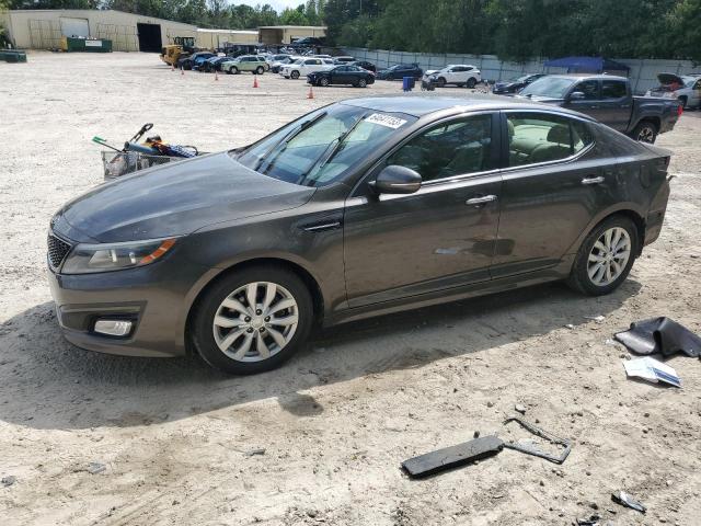 KIA OPTIMA EX 2015 with VIN 5XXGN4A70FG355860 - Photo from auction