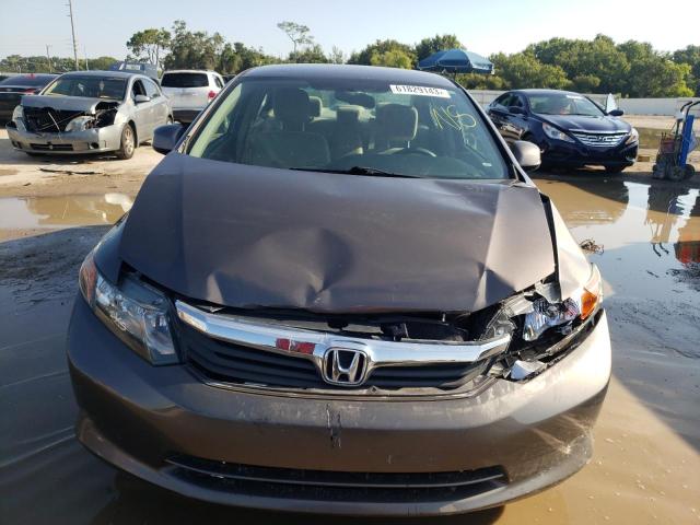 Photo 5 from auction – 2012 HONDA CIVIC LX with VIN 19XFB2F50CE032512