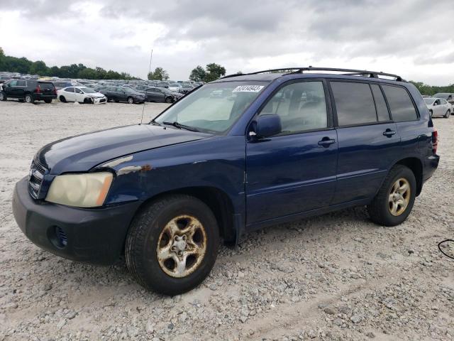TOYOTA HIGHLANDER 2002 with VIN JTEHD21A720017953 - Photo from auction
