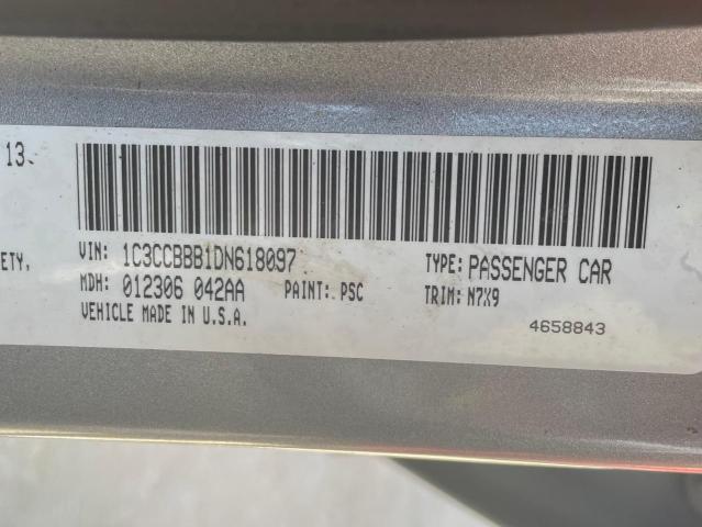 Photo 10 from auction – 2013 CHRYSLER 200 TOURIN with VIN 1C3CCBBB1DN618097