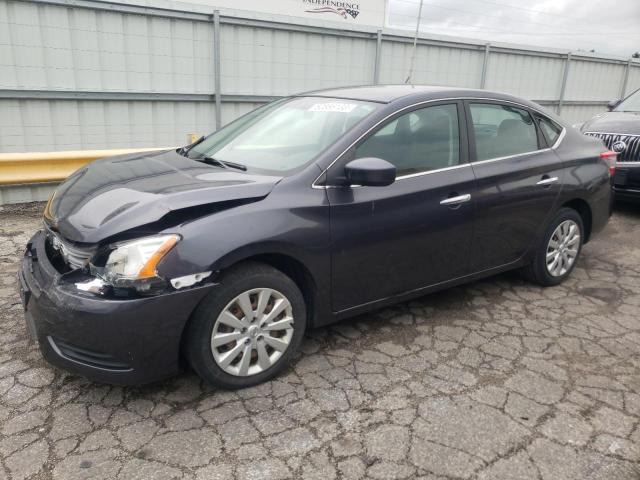 NISSAN SENTRA S 2015 with VIN 3N1AB7APXFL652156 - Photo from auction