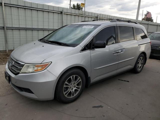 HONDA ODYSSEY EX 2011 with VIN 5FNRL5H65BB047243 - Photo from auction